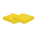 Coussins de sol pour jardin, coussin d'extrieur rsistant  l'eau, coussin d'assise 60x60x10 cm pour ...