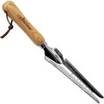 Outil de dsherbage manuel avec poigne en bois et tte en acier inoxydable avec mesure, extracteur de ...