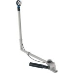 Garnitures d'coulement et de trop - plein geberit, 52mm, avec commande rotative , pour baignoires spciales ...