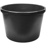 Garronda bac rond en plastique recycl� noir bord renforc� 45 l lot de 2 gd - 0170