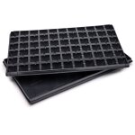 Garronda bac � semis, plateau de semis 66 cellules, mini serre interieur pour germination et culture, ...