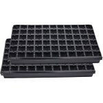 Garronda bac � semis, plateau de semis 66 cellules, mini serre interieur pour germination et culture, ...