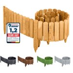 Garronda clture de jardin en bois bordure jardin cloture jardin exterieur barrires de jardin de bois ...