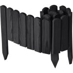 Garronda cl�ture de jardin en bois bordure jardin cloture jardin exterieur, palissade bordurette longueur: ...