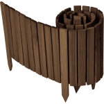 Garronda clture de jardin en bois bordure jardin cloture jardin exterieur, palissade bordurette longueur: ...