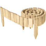 Garronda cl�ture de jardin en bois bordure jardin cloture jardin exterieur, palissade bordurette longueur: ...