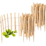 Garronda cloture jardin exterieur � planter en noisetier, cl�ture jardin, cl�ture bois, bordure en bois, ...