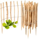 Garronda cloture jardin exterieur � planter en noisetier, cl�ture jardin, cl�ture bois, bordure en bois, ...