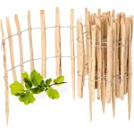 Garronda cloture jardin exterieur � planter en noisetier, cl�ture jardin, cl�ture bois, bordure en bois, ...