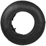 Garronda kit pneu 3. 25?8 avec chambre � air, 2pr � 365 mm valve auto ? rechange pour roue de brouette ...