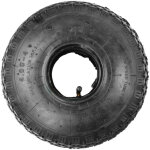 Garronda kit pneu 4. 00?4 avec chambre � air, 2pr � 275 mm valve auto ? rechange pour roue de chariot, ...
