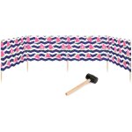 Garronda paravent plage coupe - vent camping brise - vent avec marteau en caoutchouc gaex001 (past�que ...