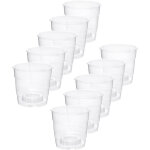 Garronda pots horticulture ronds transparents pots pour culture de plants de plantes et fleurs gd - 0024 ...