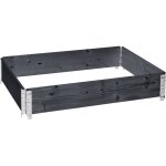 Garronda potager sur�lev� en bois naturel 120x80x20 cm pour jardin ? jardini�re rectangulaire 1 pi�cespour ...