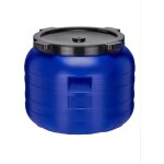 Garronda r�cup�rateur d'eau de pluie large 100 litres sans bpa avec couvercle jerrican pour jardin et ...