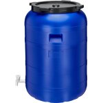 Garronda r�cup�rateur d'eau de pluie large 200 litres sans bpa avec robinet et couvercle jerrican pour ...