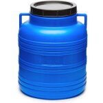 Garronda rservoir d'eau de 30 litres, baril alimentaire, ft  large ouverture en hdpe et sans bpa, ...