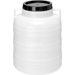 Garronda r�servoir d'eau de 40 litres, baril alimentaire, f�t � large ouverture en hdpe et sans bpa, ...