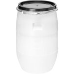 Garronda r�servoir d'eau de 60 litres, baril alimentaire, f�t � large ouverture en hdpe et sans bpa, ...