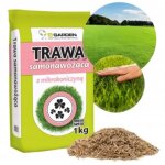 Gazon 1kg autofertilisant au microtr�fle r�sistant � la s�cheresse d�coratif 40m2