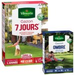 Gazon 7 jours - 1 kg + gazon ombre - 250 g vilmorin
