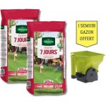 Gazon 7 jours - 5 kg (x2) + semoir à gazon offert vilmorin Gazon 7 jours - 5 kg (x2) + semoir à gazon offert vilmorin