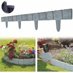 Gazon aspect pierre - clture de jardin flexible en plastique - bordure de tonte - palissade de jardin ...
