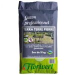 Gazon � semer terra terre pierre 5 kg r�sistant au sec, id�al pour pelouses durables - florivert 1206461 ...