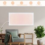 Gbly chauffage infrarouge conomiseur d nergie 290w chauffage lectrique mural avec protection contre ...