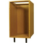 Caisson cuisine bas chene h 700 x l 600 x p 560 (3 tiroirs) gd menuiseries