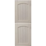 Gd menuiseries - porte de cuisine nature blanche 2004 x 595 h + b