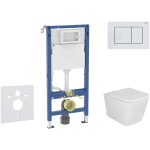 Geberit duofix - set bti - support, cuvette arkas l et abattant softclose, plaque de dclenchement delta30, ...