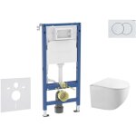Geberit duofix - set b�ti - support, cuvette gaia et abattant softclose, plaque de d�clenchement delta01, ...