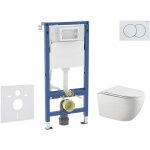 Geberit duofix - set bti - support, cuvette gaia et abattant softclose, plaque de dclenchement delta01, ...