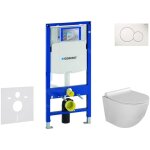 Duofix - set de bti - support, cuvette gaia et abattant softclose, plaque de dclenchement sigma01, ...