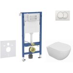 Geberit duofix - set de b�ti - support, cuvette oudee et abattant softclose, plaque de d�clenchement ...