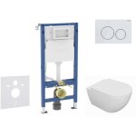 Geberit duofix - set de b�ti - support, cuvette oudee et abattant softclose, plaque de d�clenchement ...