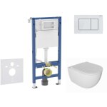 Geberit duofix - set de bti - support, cuvette oudee et abattant softclose, plaque de dclenchement ...