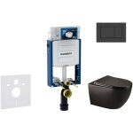 Geberit kombifix - set bti - support, cuvette gaia et abattant softclose et plaque de dclenchement ...