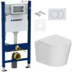 Pack wc bâti - support duofix 112cm + wc sans bride + abattant softclose + set d'isolation + plaque blanche ... Pack wc bâti - support duofix 112cm + wc sans bride + abattant softclose + set d'isolation + plaque blanche ...