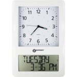 Geemarc - viso50whvde radiopilot�(e) horloge murale blanc