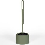 Gelco design - brosse wc classique kaki 11x11x36