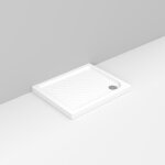 Gemma 2 dolomite receveur de douche rectangulaire antid�rapant en c�ramique 80x100 cm