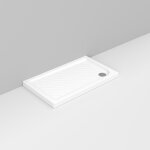 Gemma 2 dolomite receveur de douche rectangulaire en c�ramique antid�rapante 70x120 cm