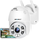 Genbolt 2. 5k cam�ra de surveillance ext�rieure wifi , 4mp 2. 4 / 5ghz dc&poe cam�ra ip d�tection humaine ...