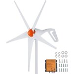 Mophorn - générateur d'éolienne 500 w, kit d'énergie éolienne 12 v à 5 pales avec contrôleur mppt, direction ... Mophorn - générateur d'éolienne 500 w, kit d'énergie éolienne 12 v à 5 pales avec contrôleur mppt, direction ...