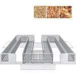 Basetbl - gnrateur de fume froide acier inoxydable - 22, 5x17, 5x4, 5cm - accessoires bbq smoker