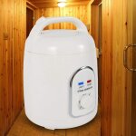 G�n�rateur de vapeur pour sauna � vapeur portable, 1500ml 900watt douche spa sauna domicile avec minuteur ...