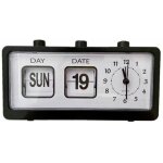 Generic manual flip clock calendrier rappel horloge de chevet horloge num�rique pour