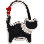 G�n�rique accroche - sac � main pliable pour table petit noir - lntyq